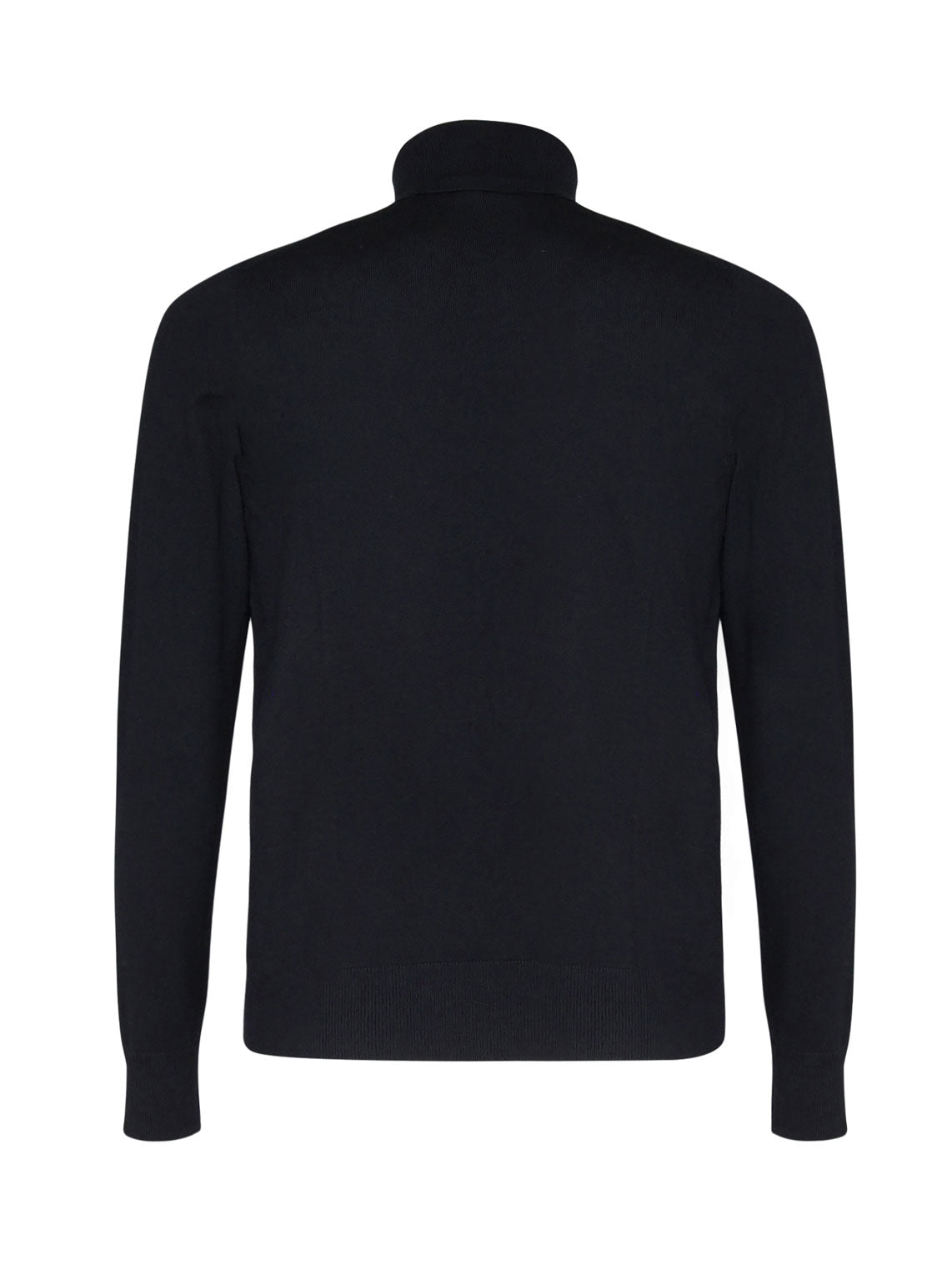 GALIANO Sweaters Black Virgin Wool