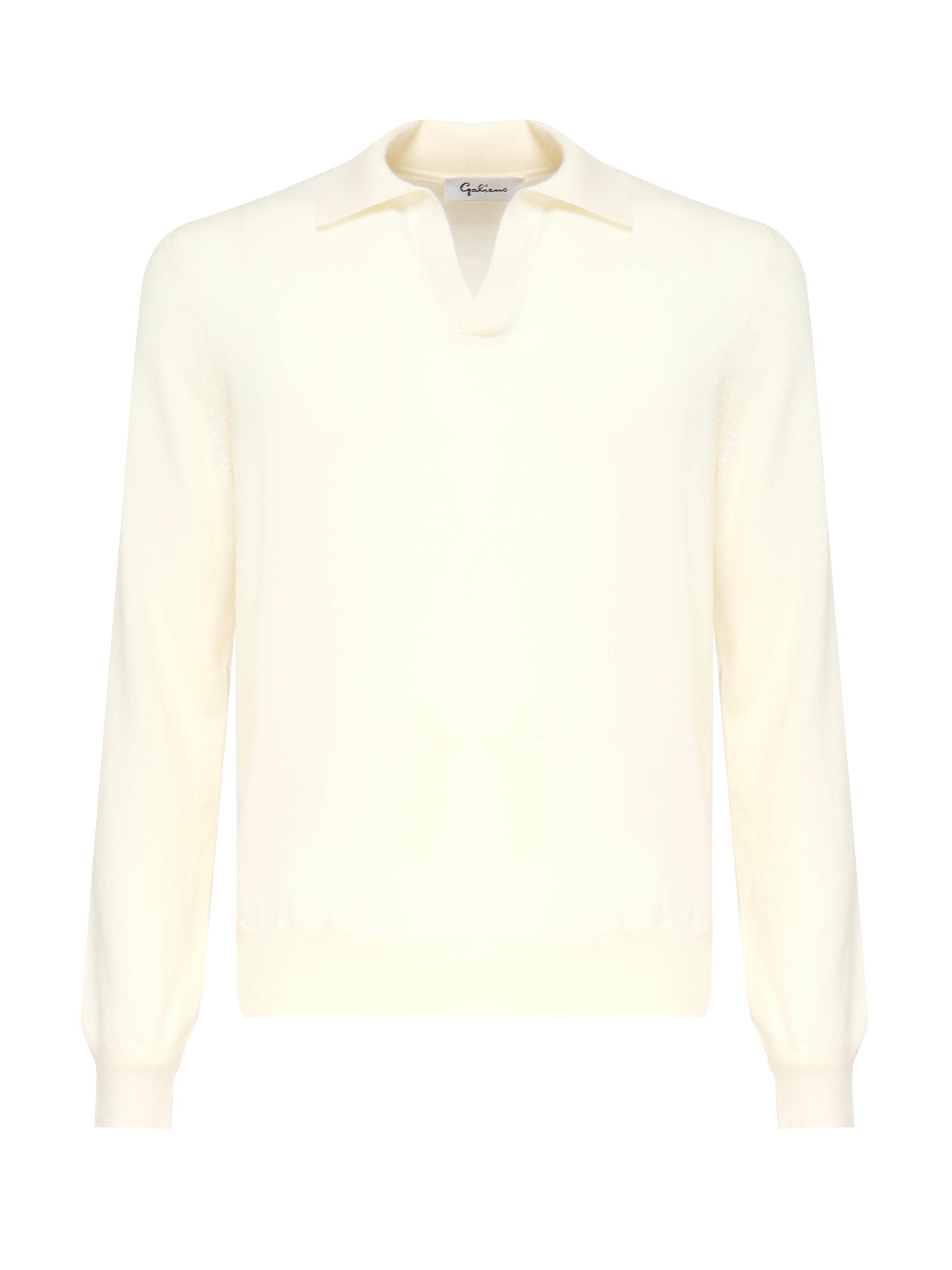 GALIANO Sweaters White Virgin Wool