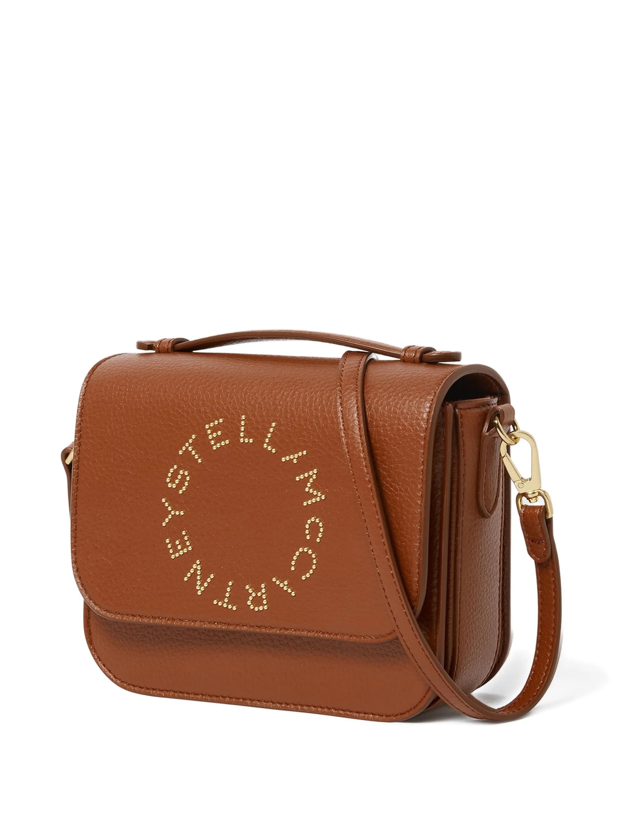 Borsa Messenger A Tracolla Con Logo Brown