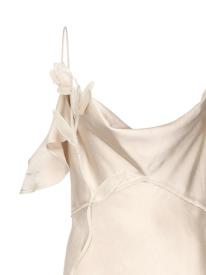 Self-portrait Dresses Champagne Polyester