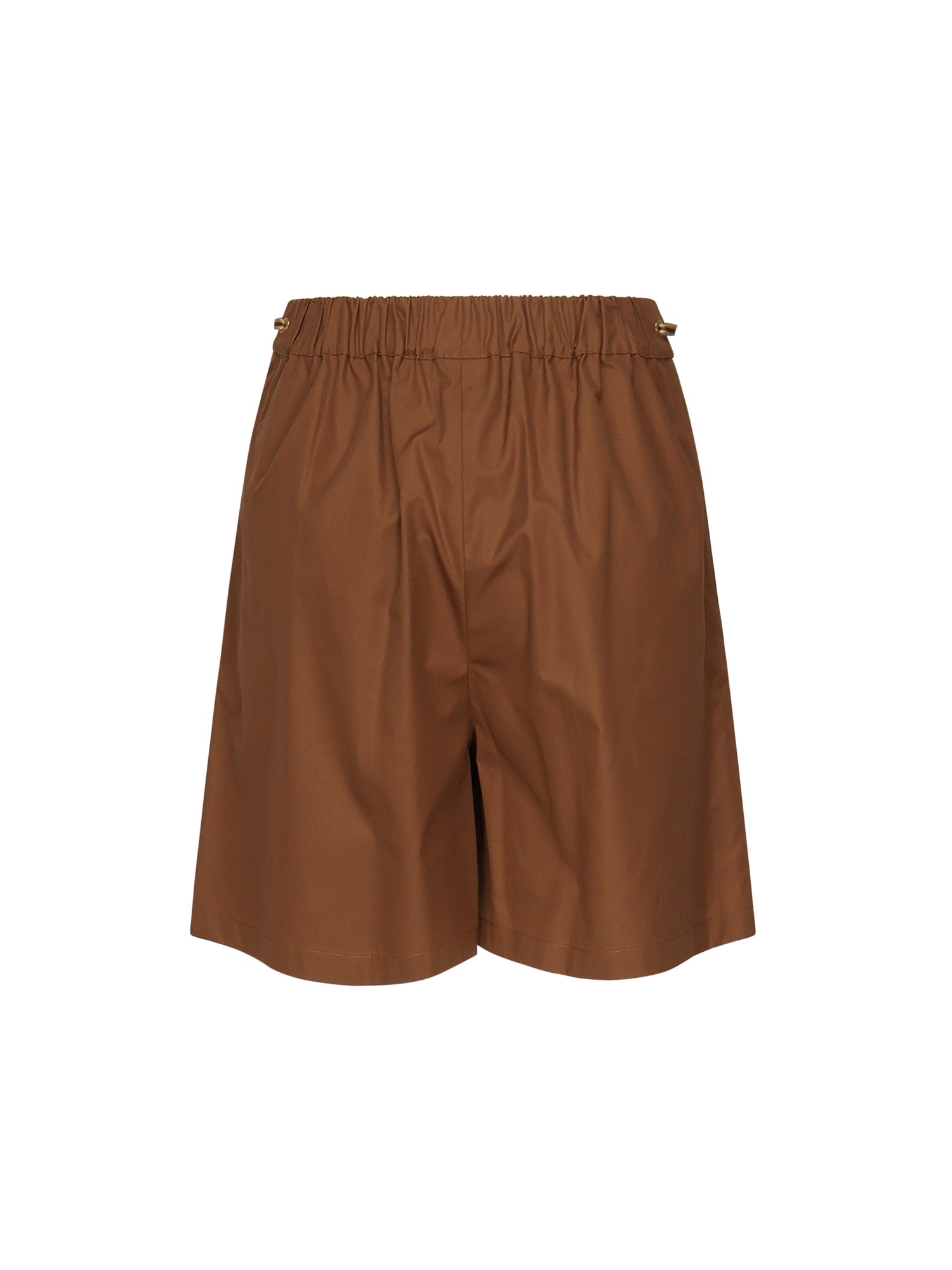 Max Mara Shorts Brown Cotton
