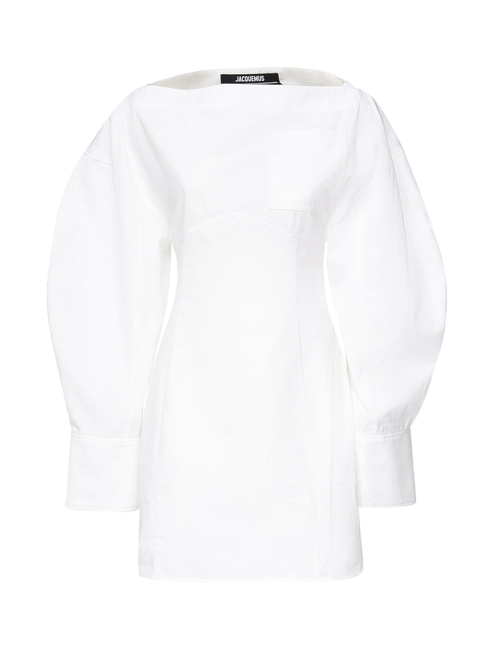 Jacquemus Dresses White Cotton