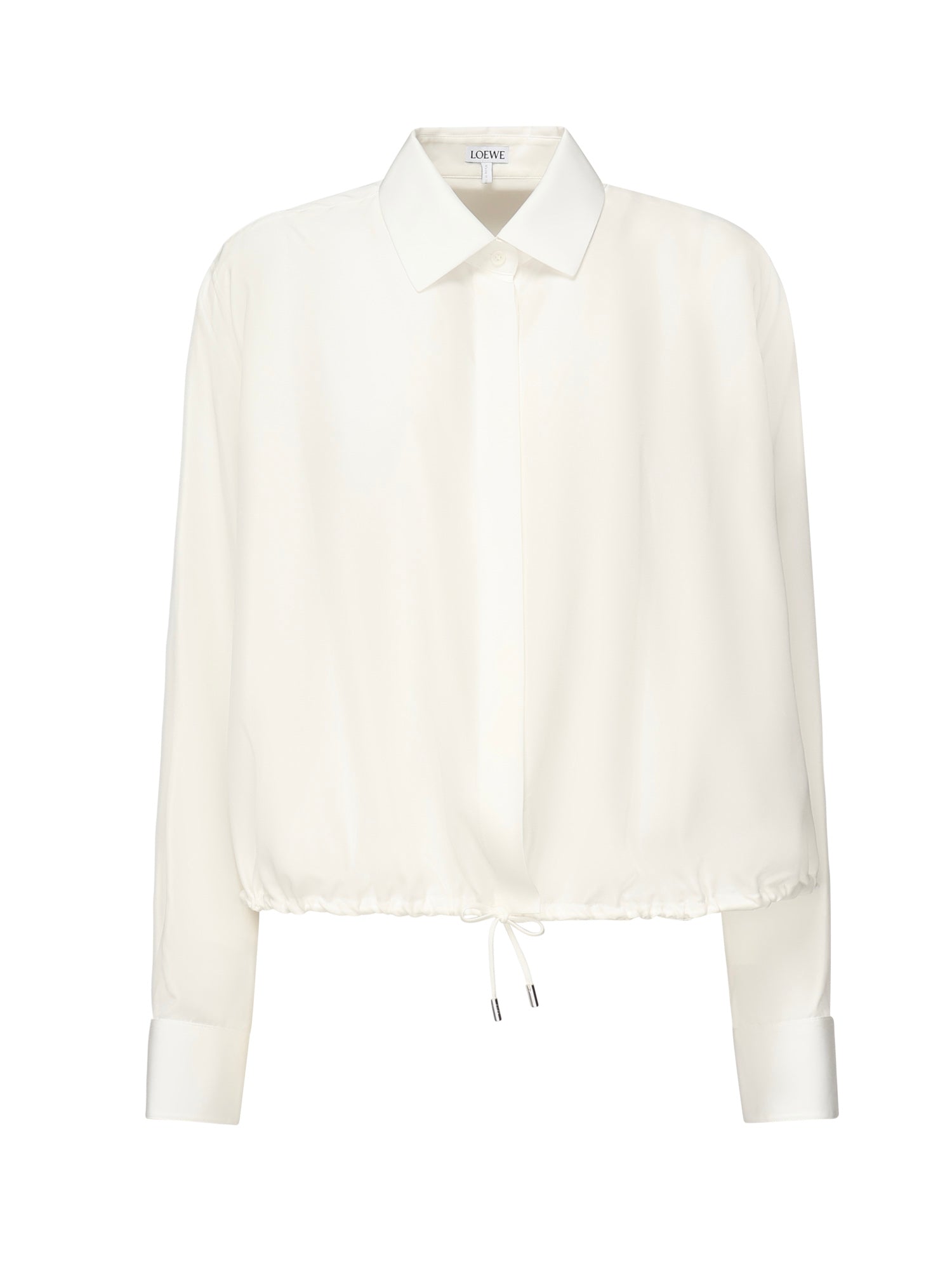 Loewe Shirts White Silk