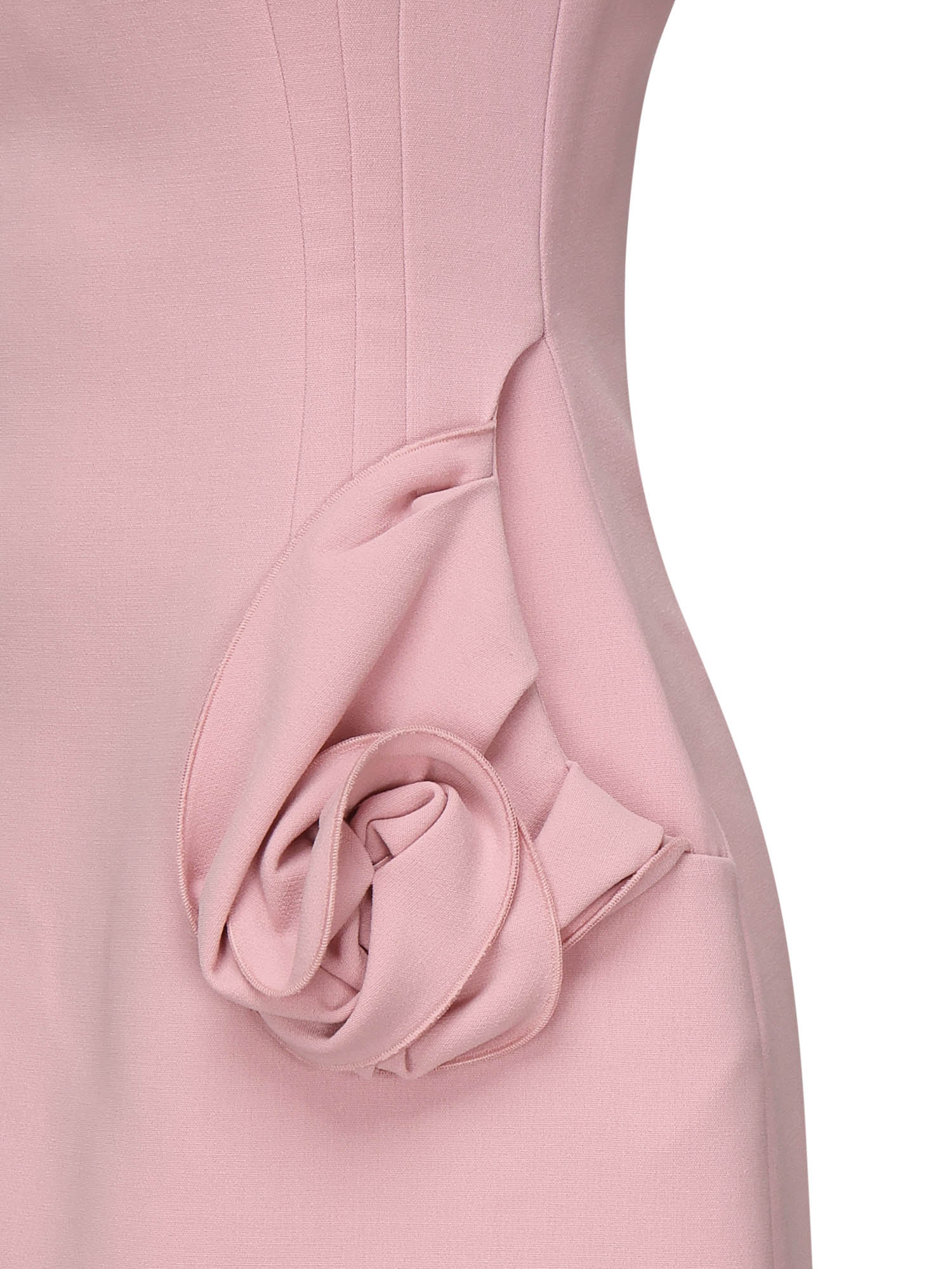 Magda Burtym Dresses Pink Wool Elastane