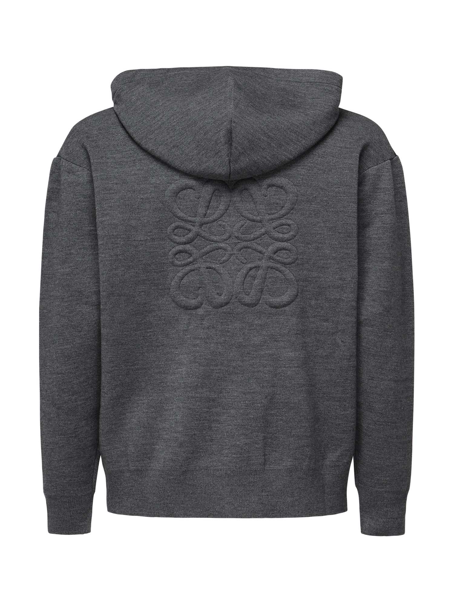 Loewe Sweaters Grey Wool