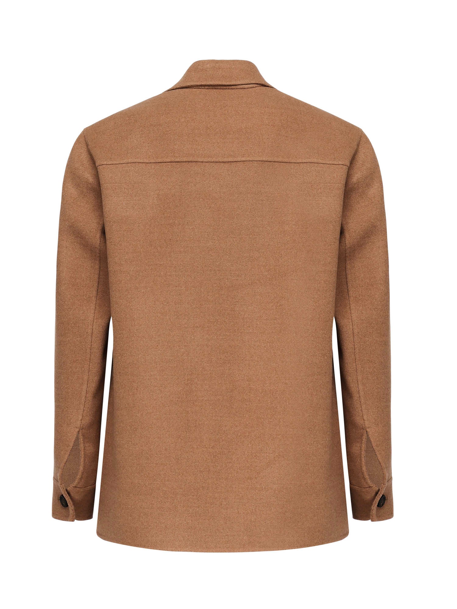 Eleventy Shirts Hazelnut Wool
