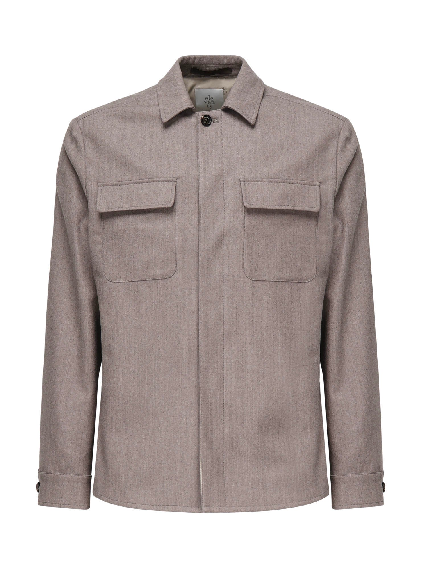 Eleventy Shirts Blueberry Wool