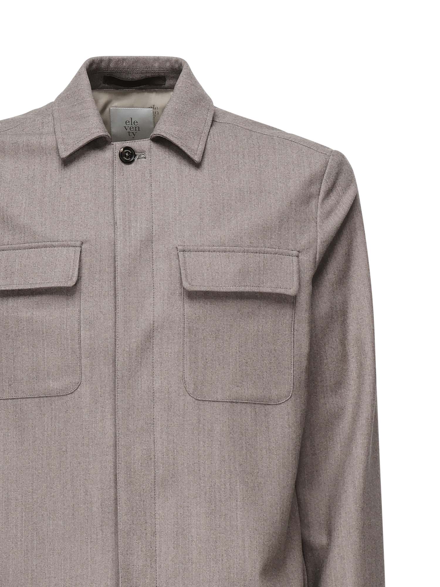 Eleventy Shirts Blueberry Wool