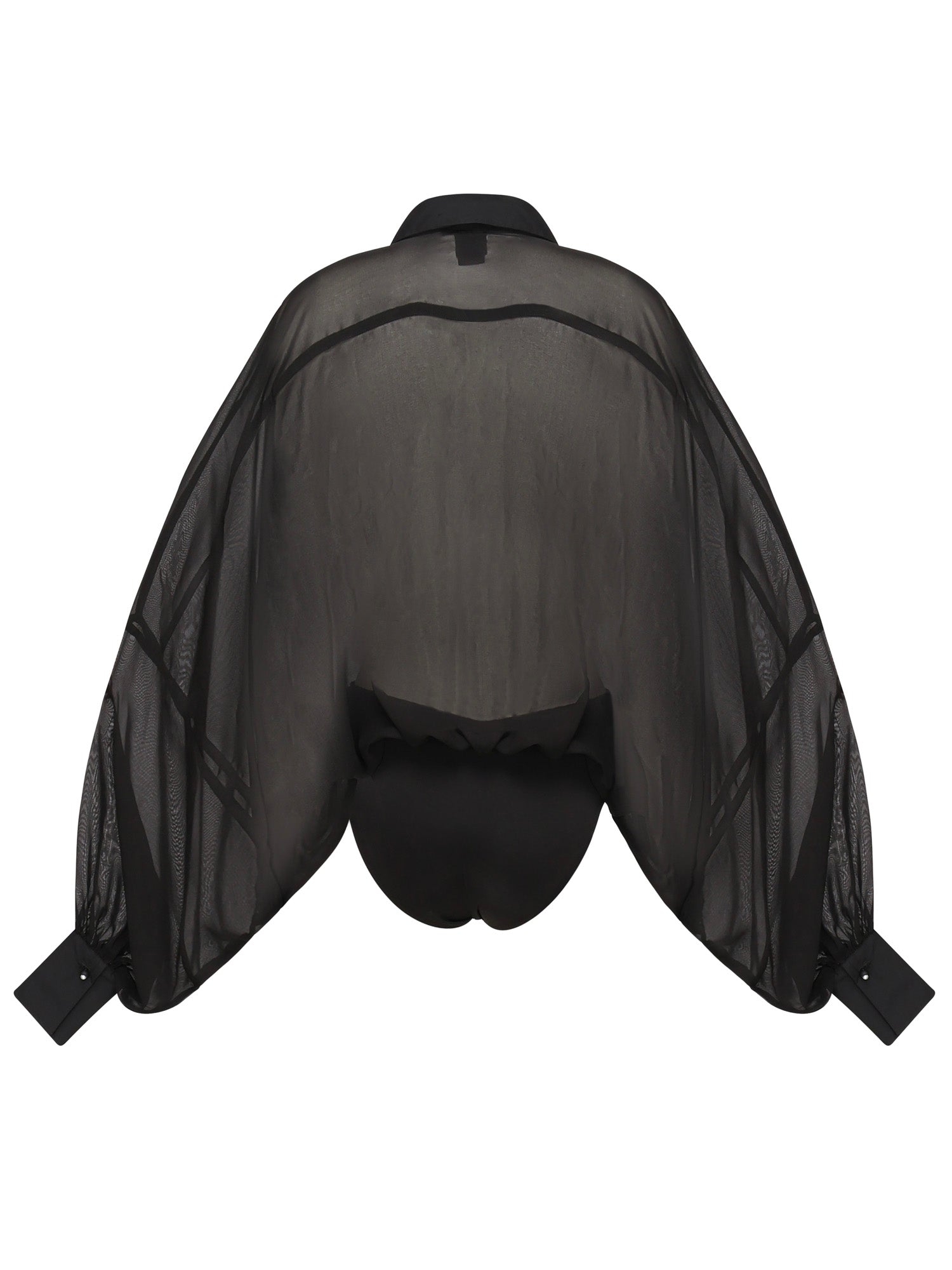 Pinko Top Black Cotton