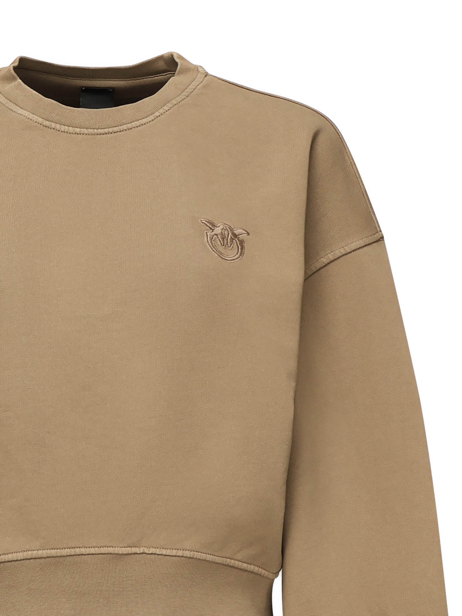 Pinko Sweaters Hazelnut Cotton