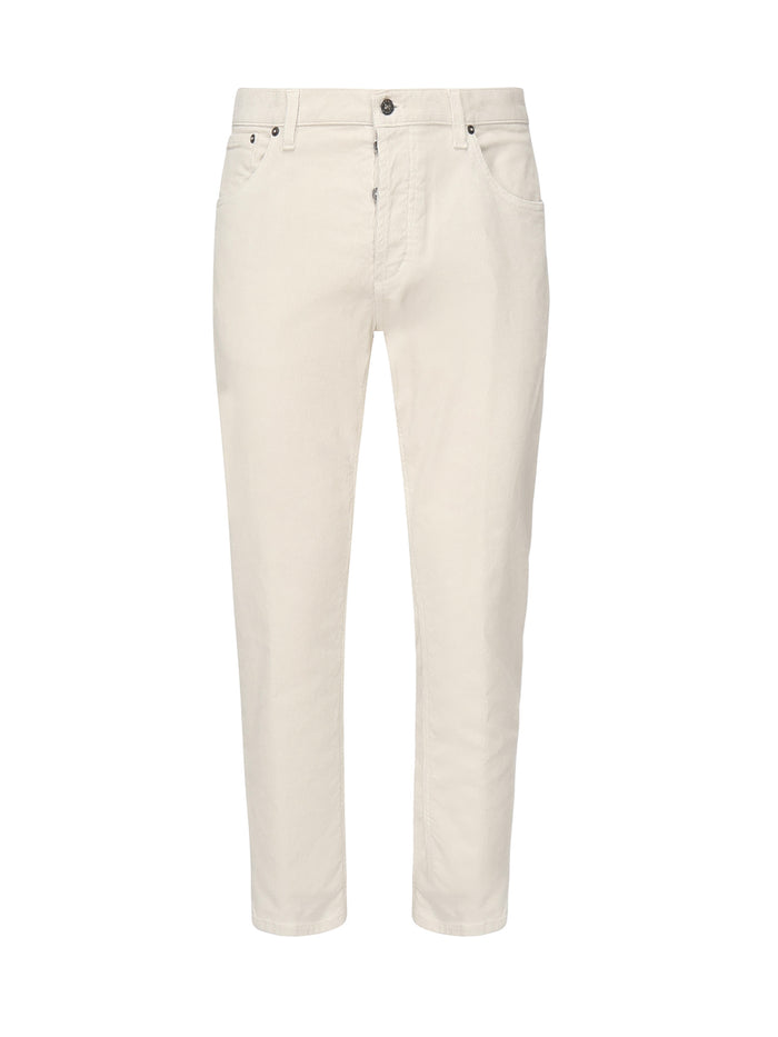 Dondup Jeans White Cotton