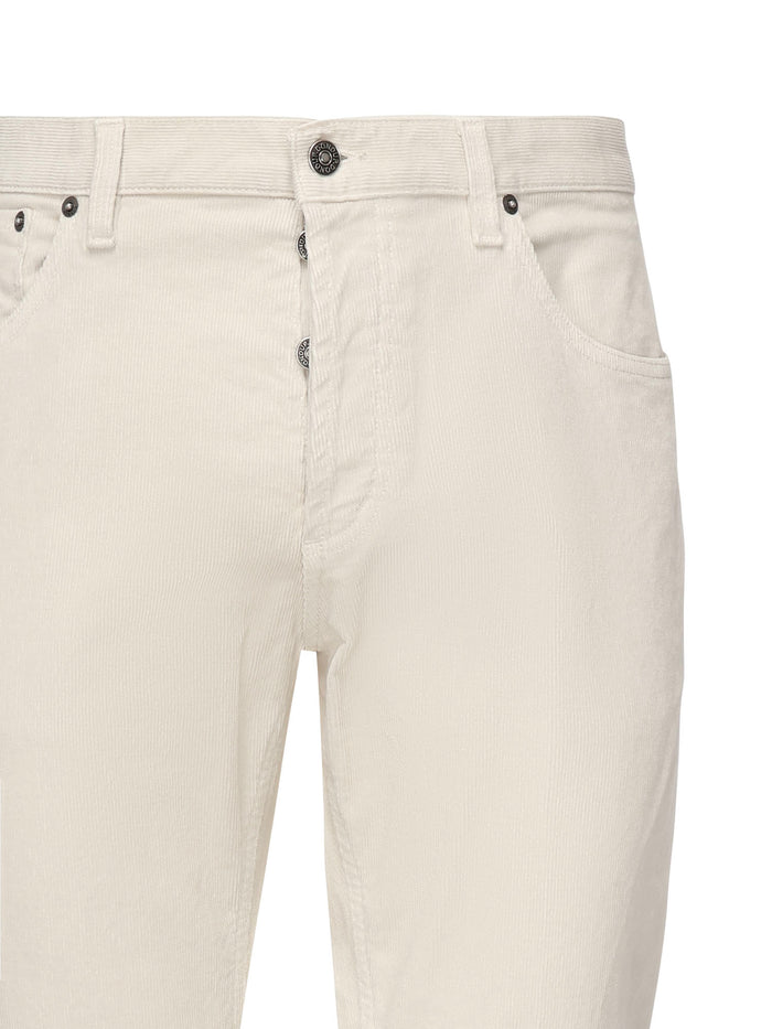 Dondup Jeans White Cotton