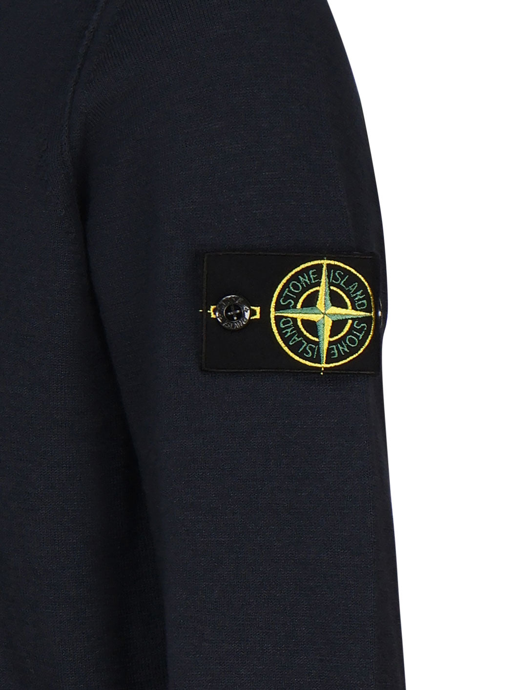 Stone Island Sweaters Black Cotton