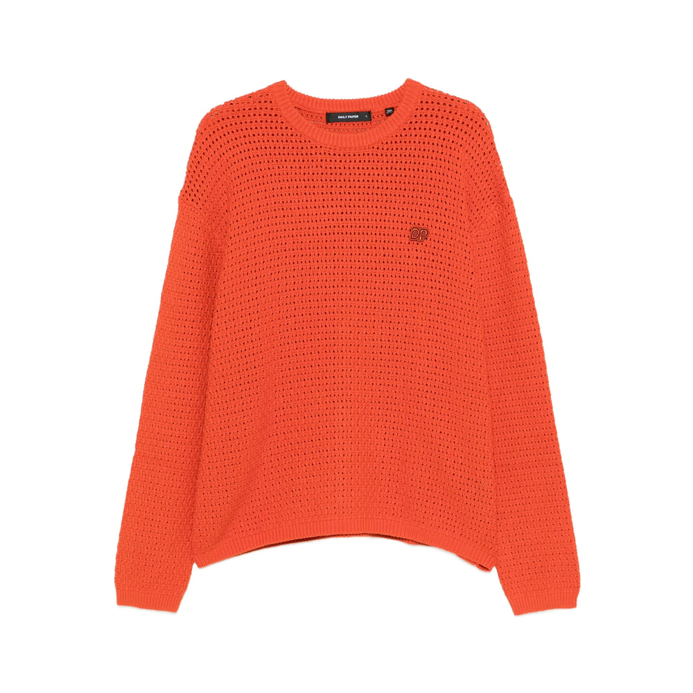 Sweater Daily Paper Orange Cotton: 100