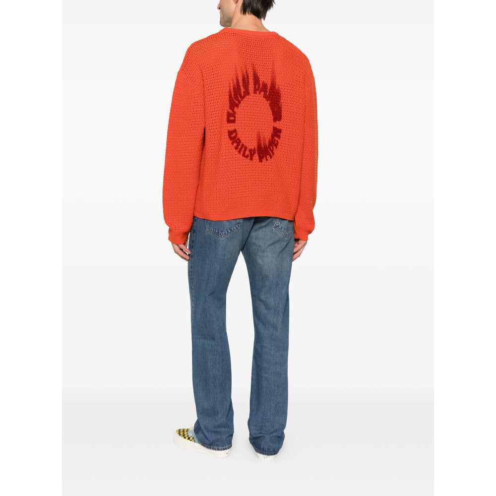 Sweater Daily Paper Orange Cotton: 100