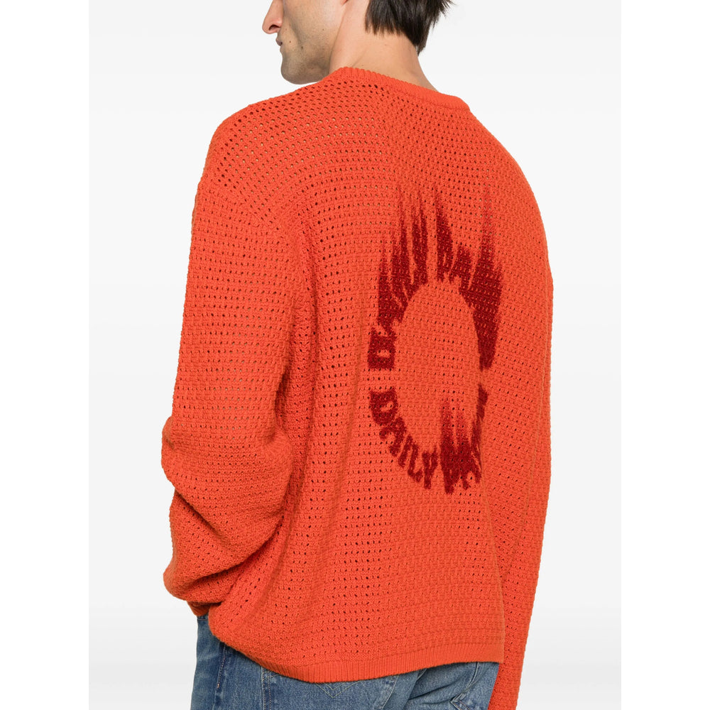 Sweater Daily Paper Orange Cotton: 100