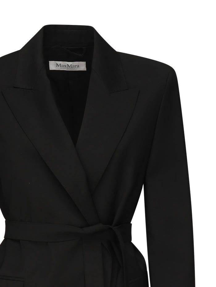Max Mara Jackets Black Virgin Wool