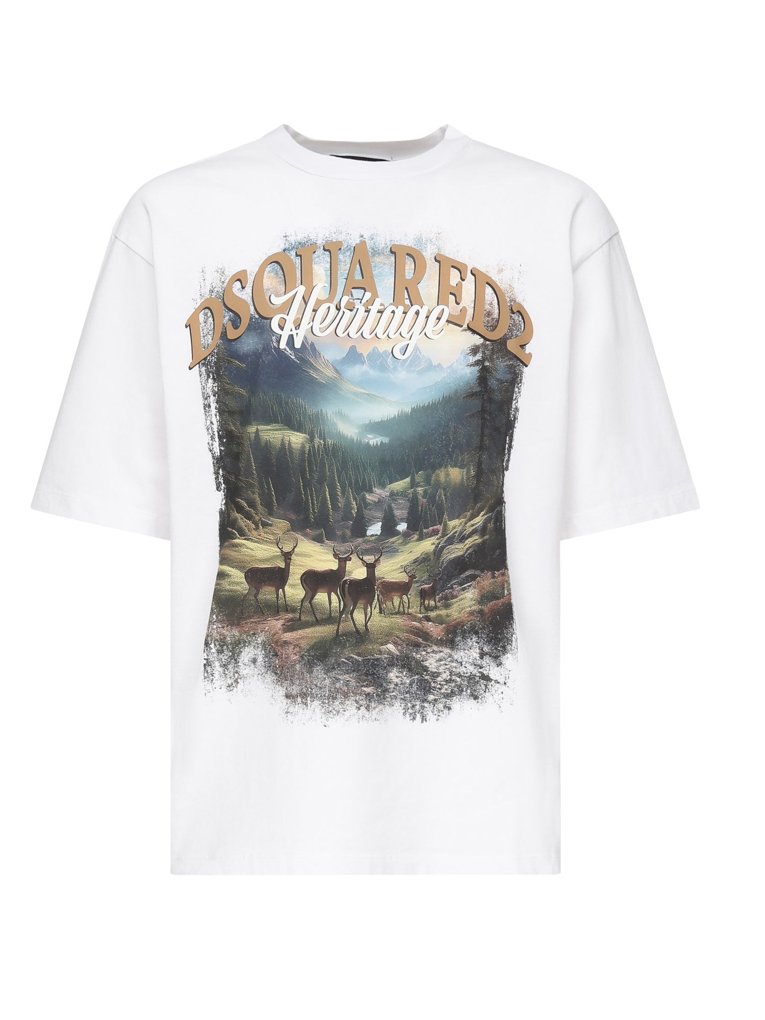 Dsquared2 T-shirts and Polos White Cotton