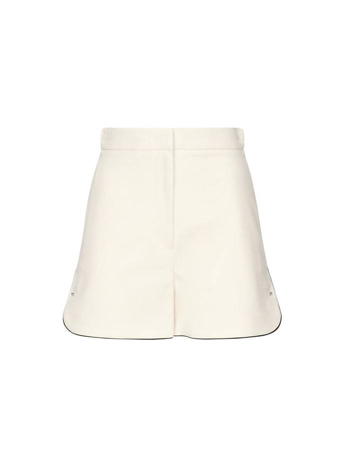 Max Mara Shorts White Cotton