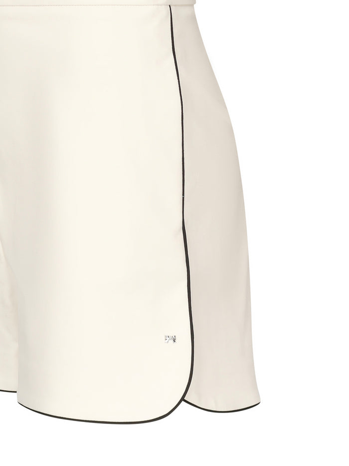 Max Mara Shorts White Cotton
