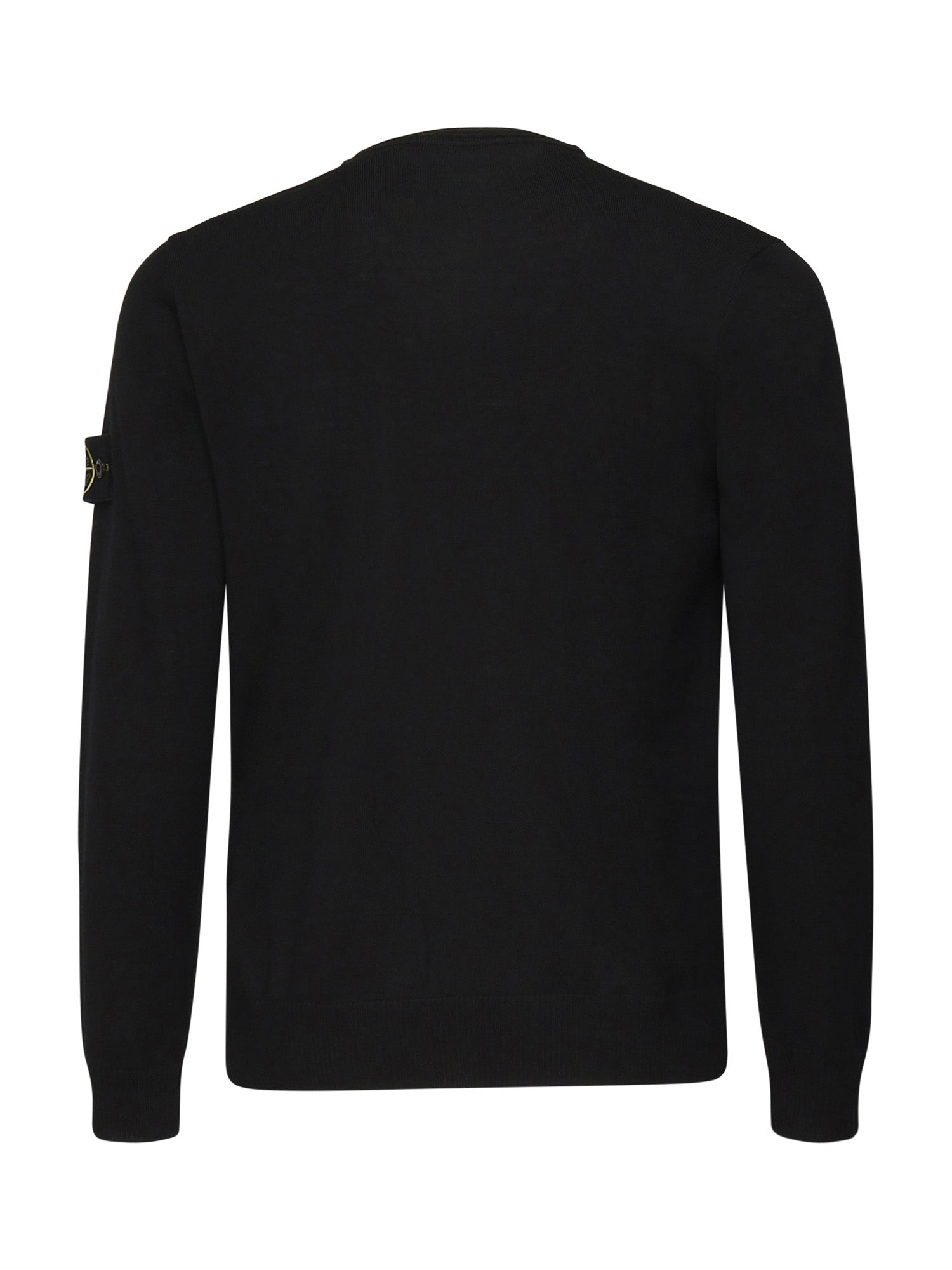 Stone Island Sweaters Black Virgin Wool