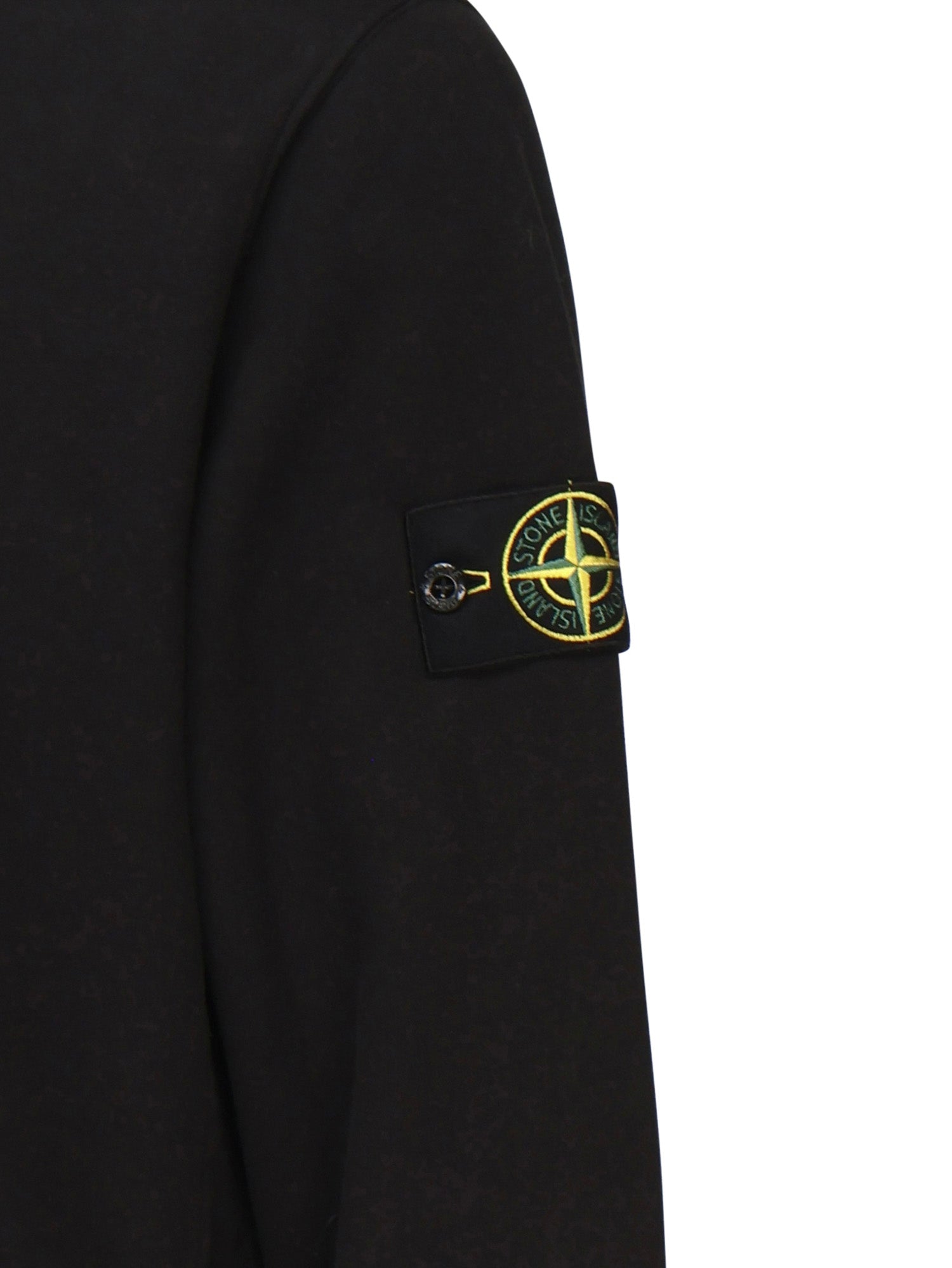Stone Island Sweaters Black Cotton