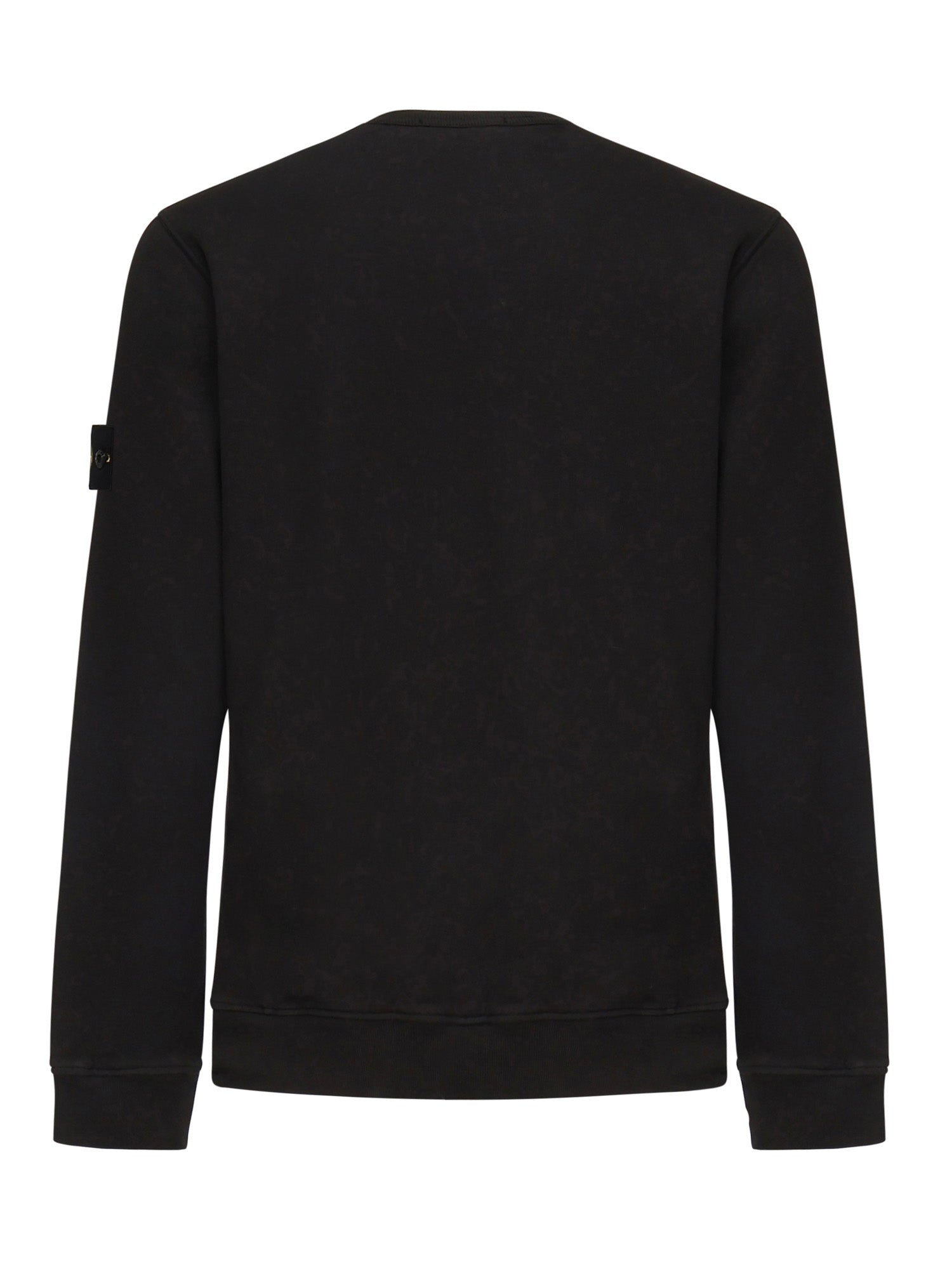 Stone Island Sweaters Black Cotton