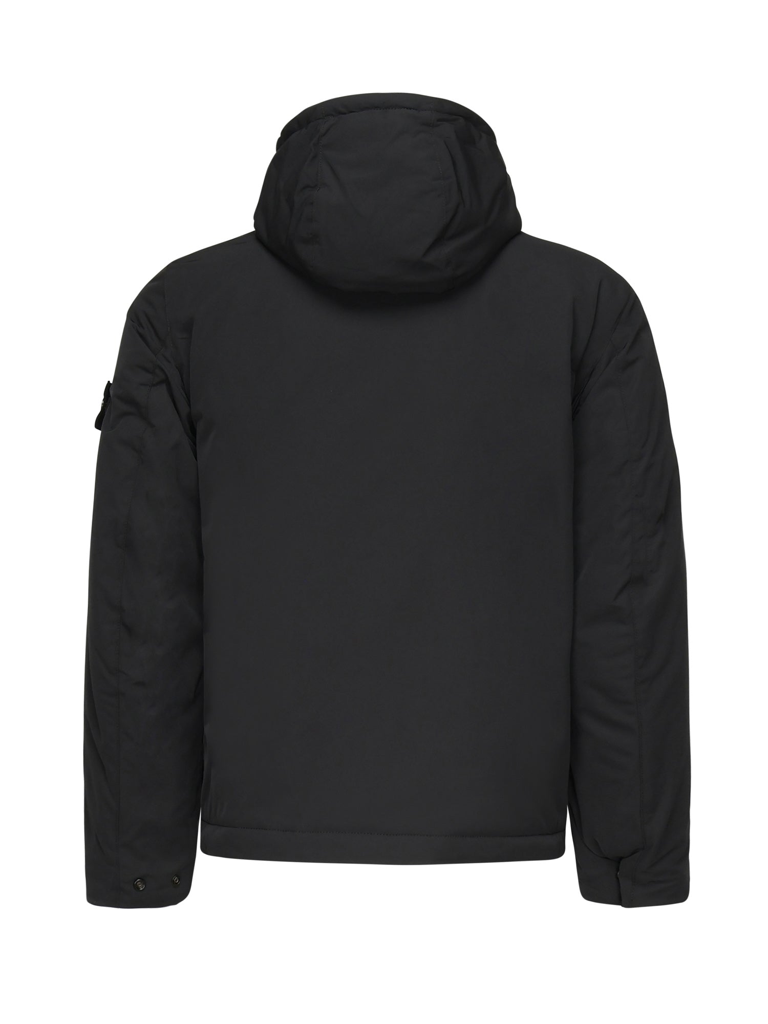 Stone Island Coats Black Polyester