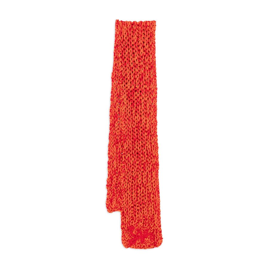 Vasco Sunny Scarf Orange/red Wool