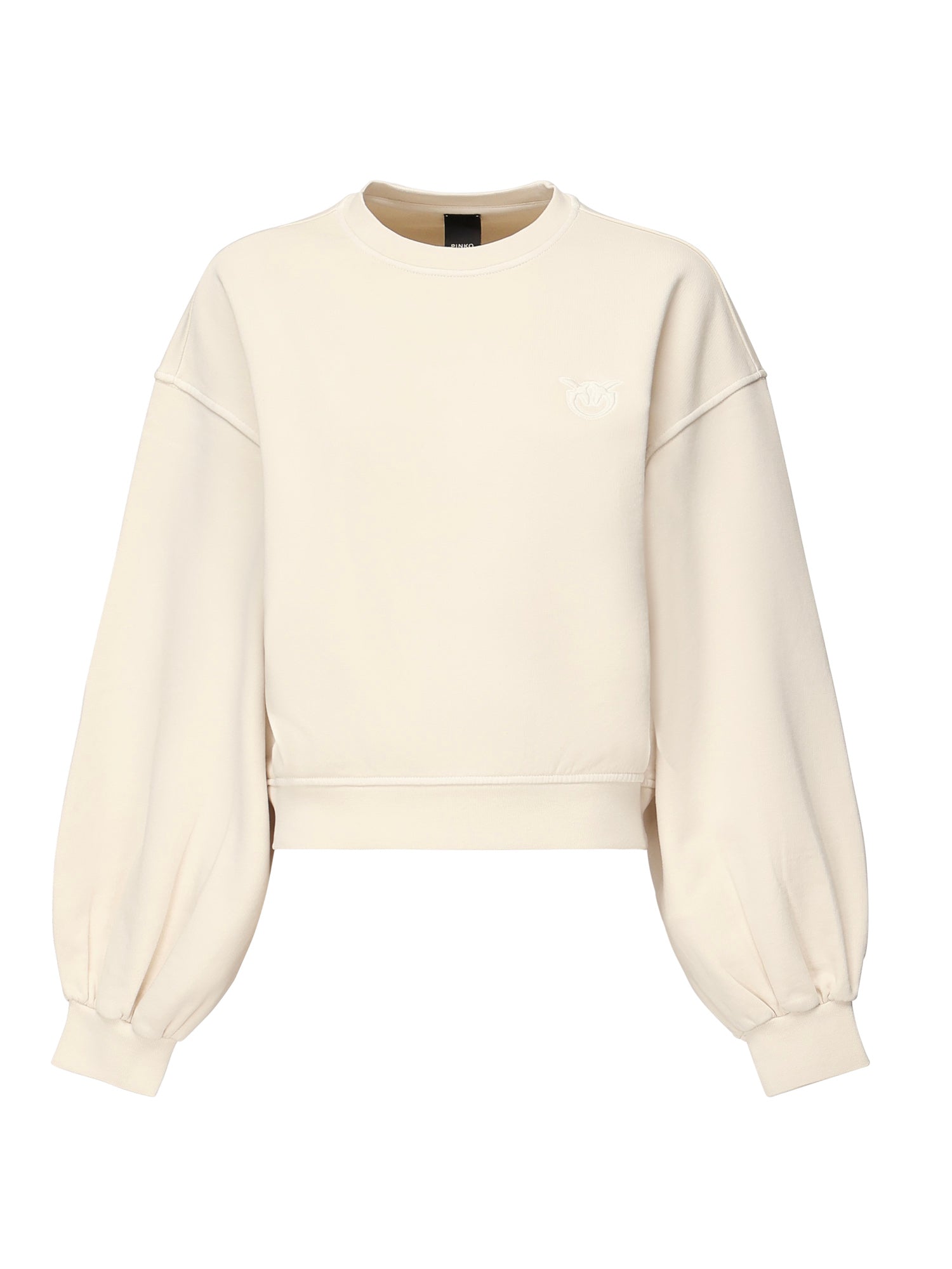 Pinko Sweaters Beige Cotton
