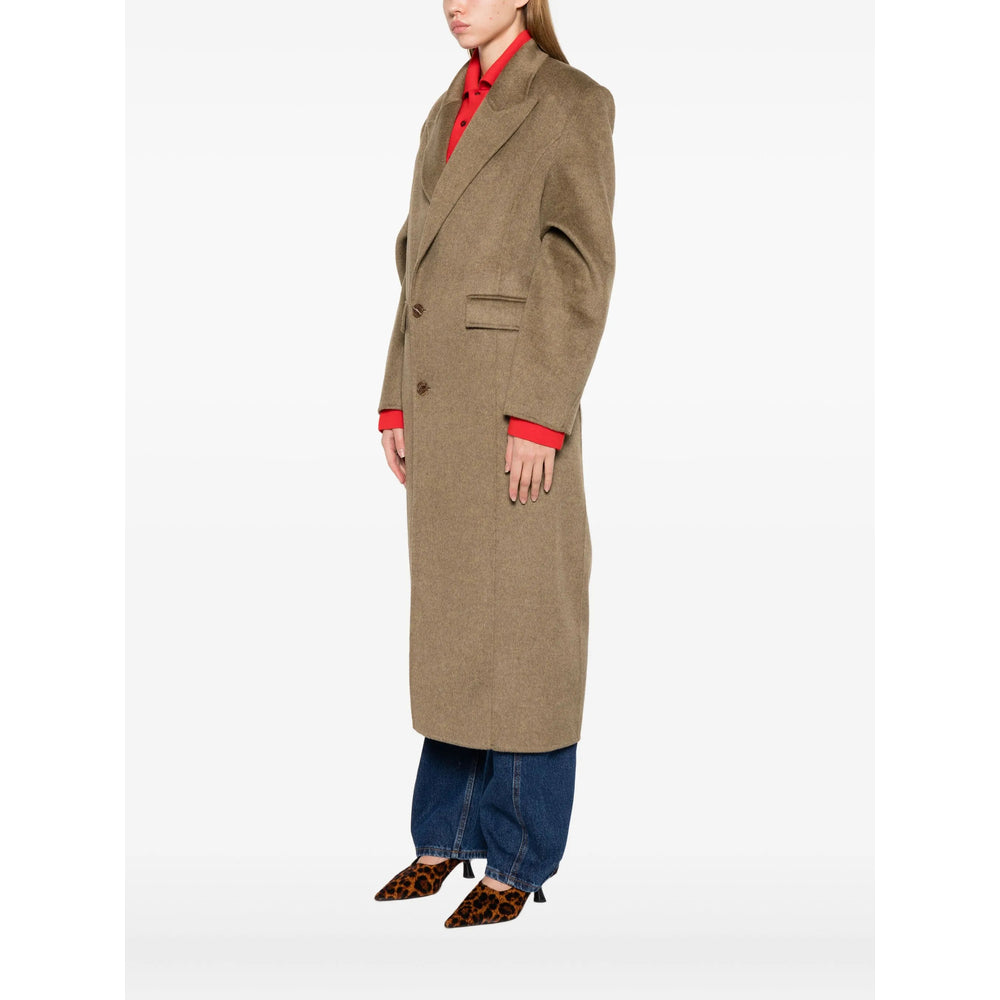 Coat Séfr Brown Fabric: 100