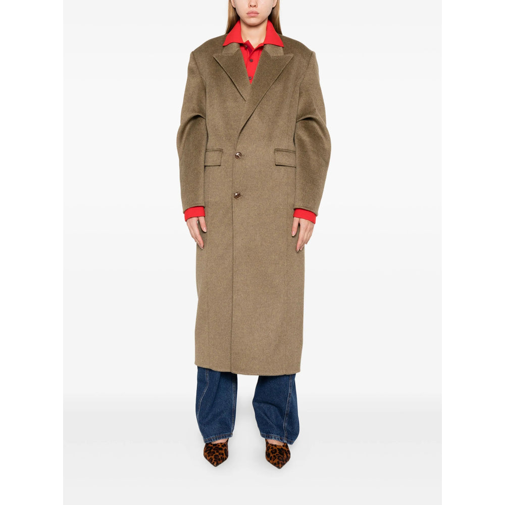 Coat Séfr Brown Fabric: 100