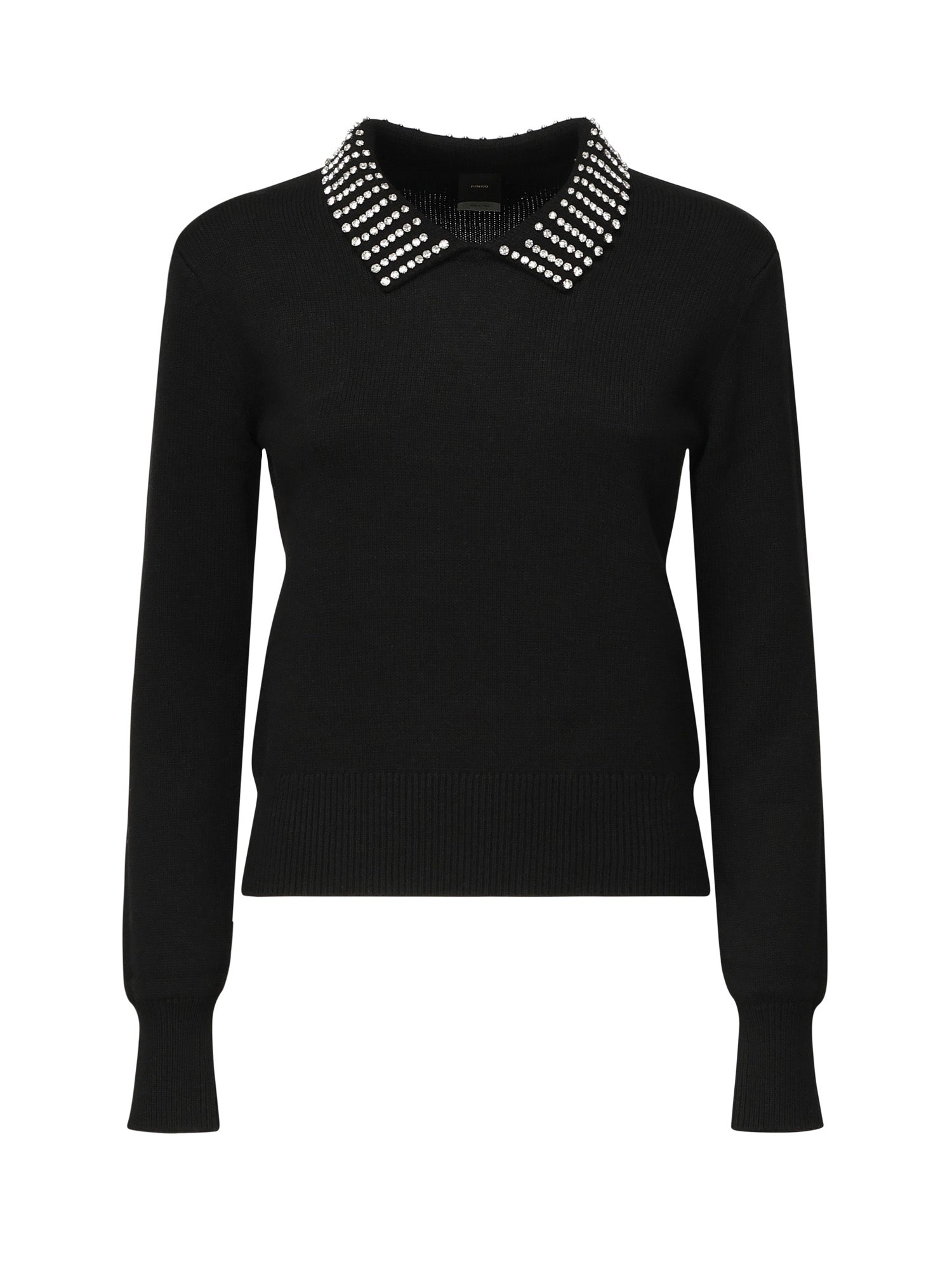 Pinko Sweaters Black Nylon