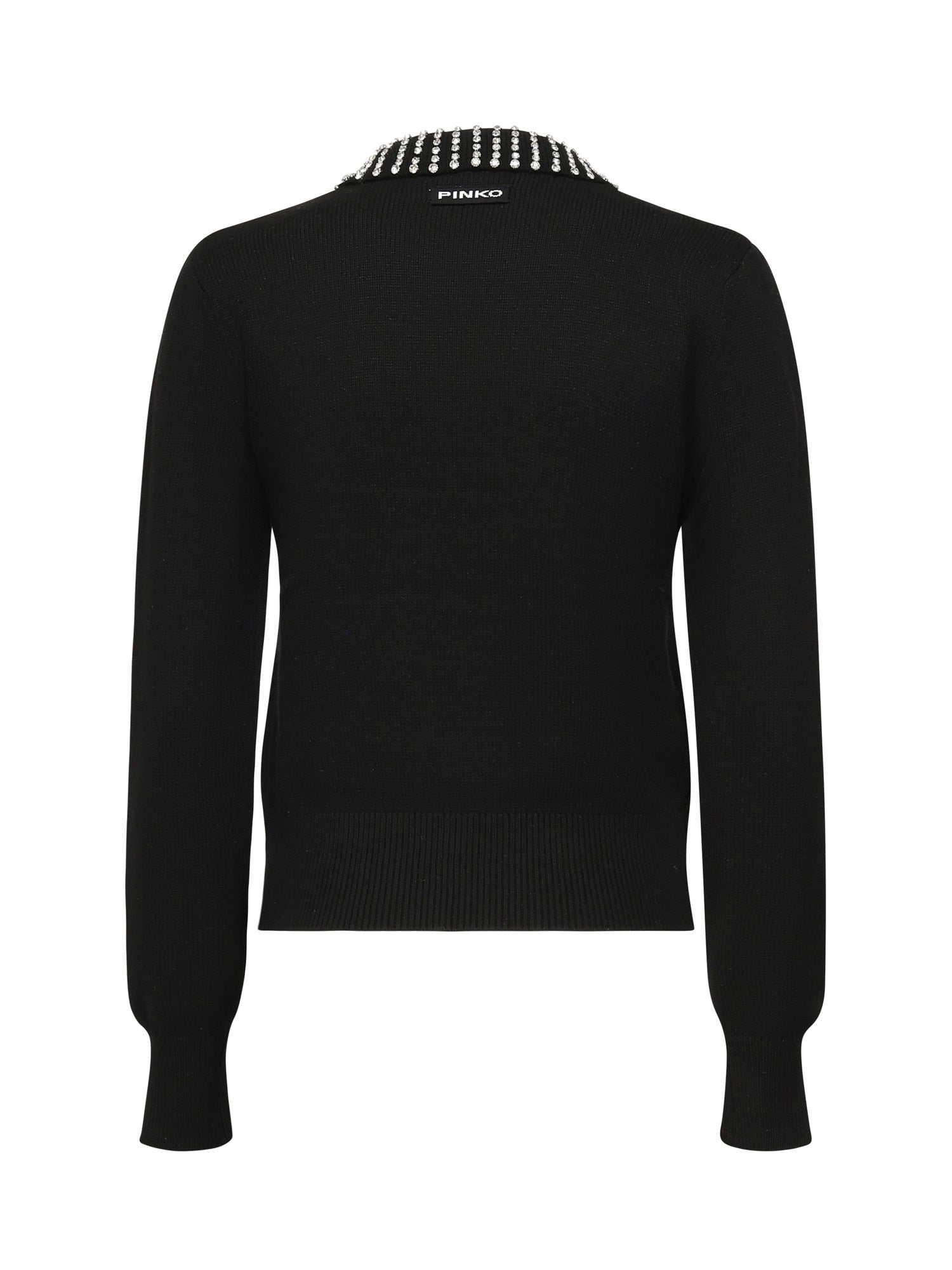 Pinko Sweaters Black Nylon