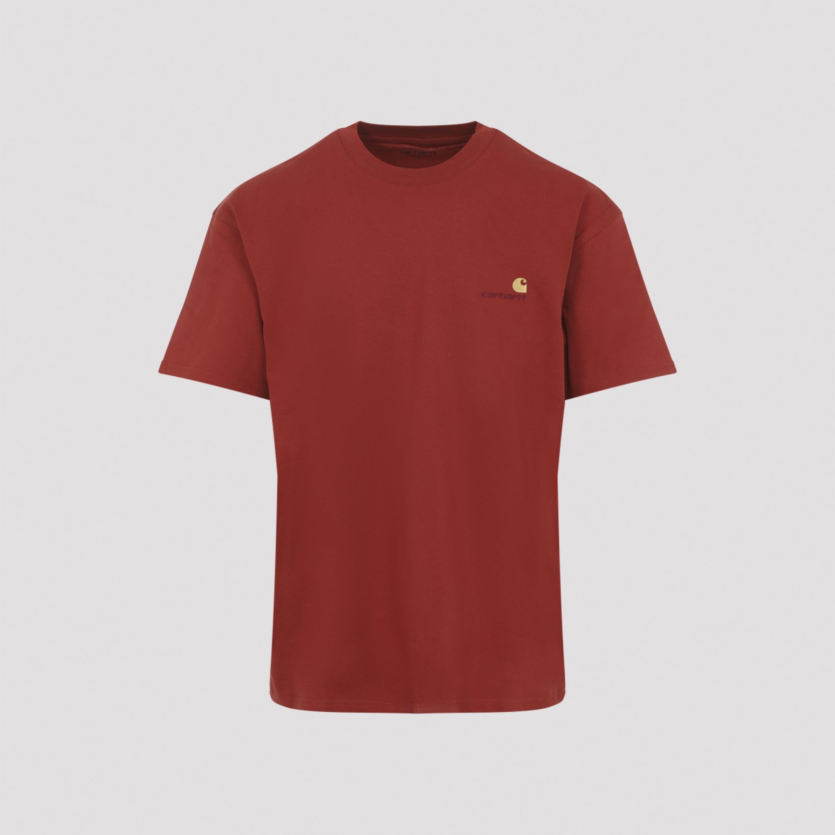 American Script T-shirt Red Cotton Tshirt