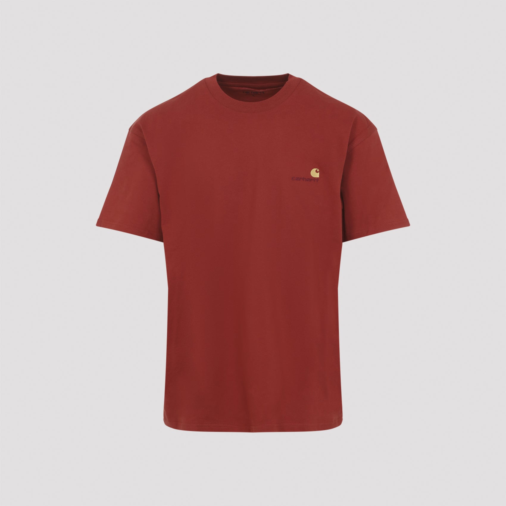 American Script T-shirt Red Cotton Tshirt