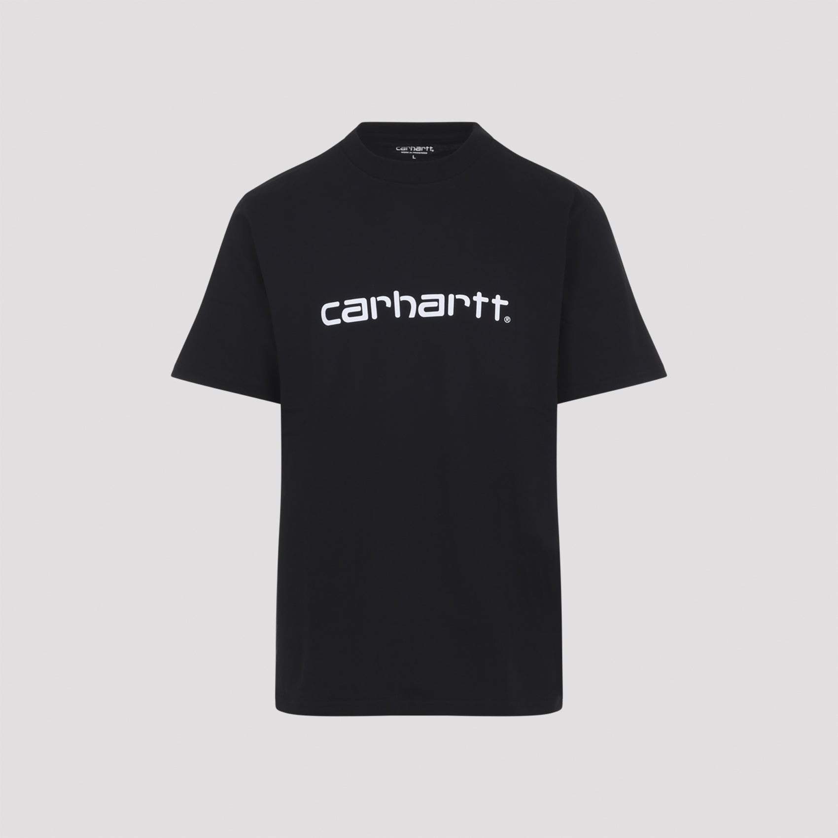 Script T-shirt Black Cotton Tshirt
