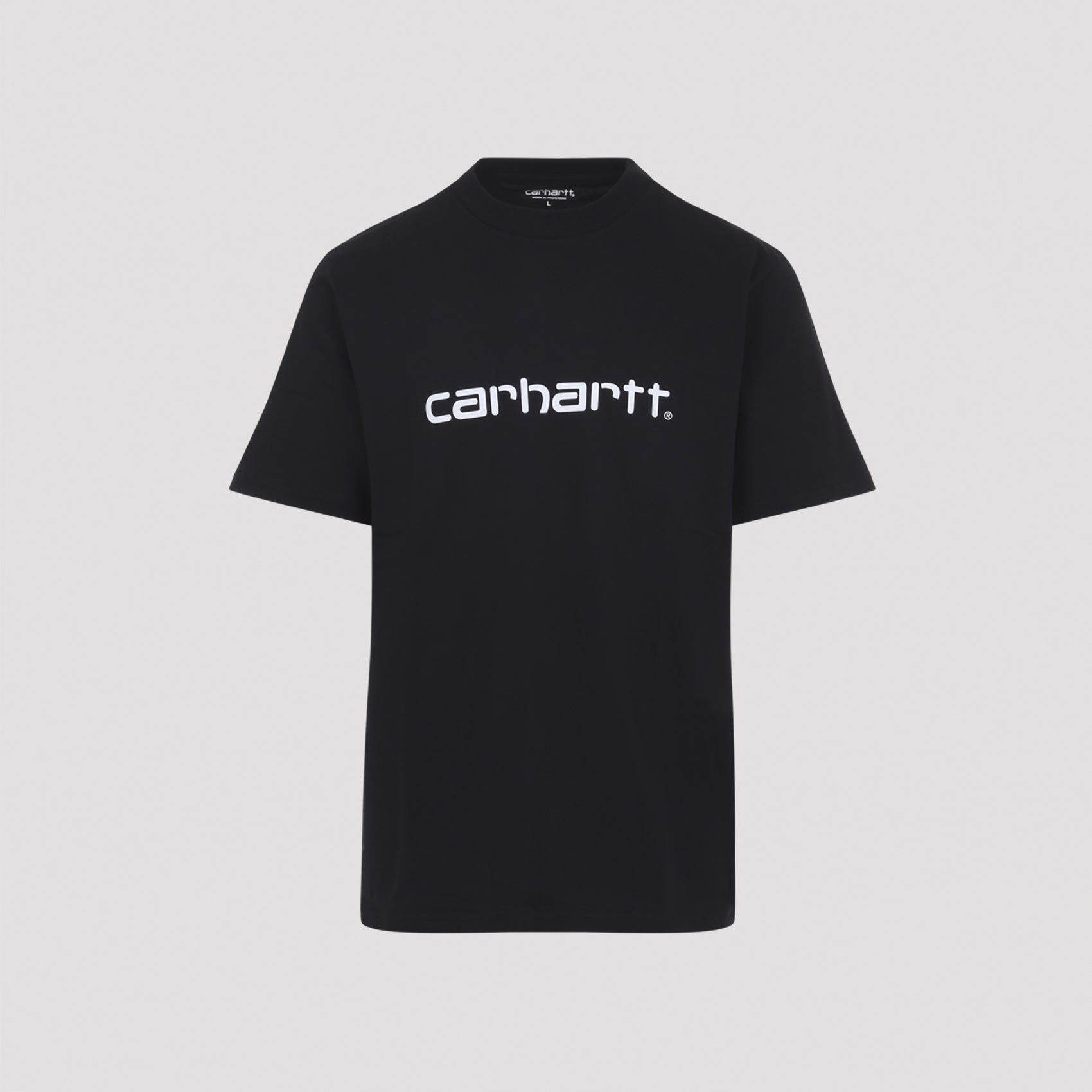 Script T-shirt Black Cotton Tshirt