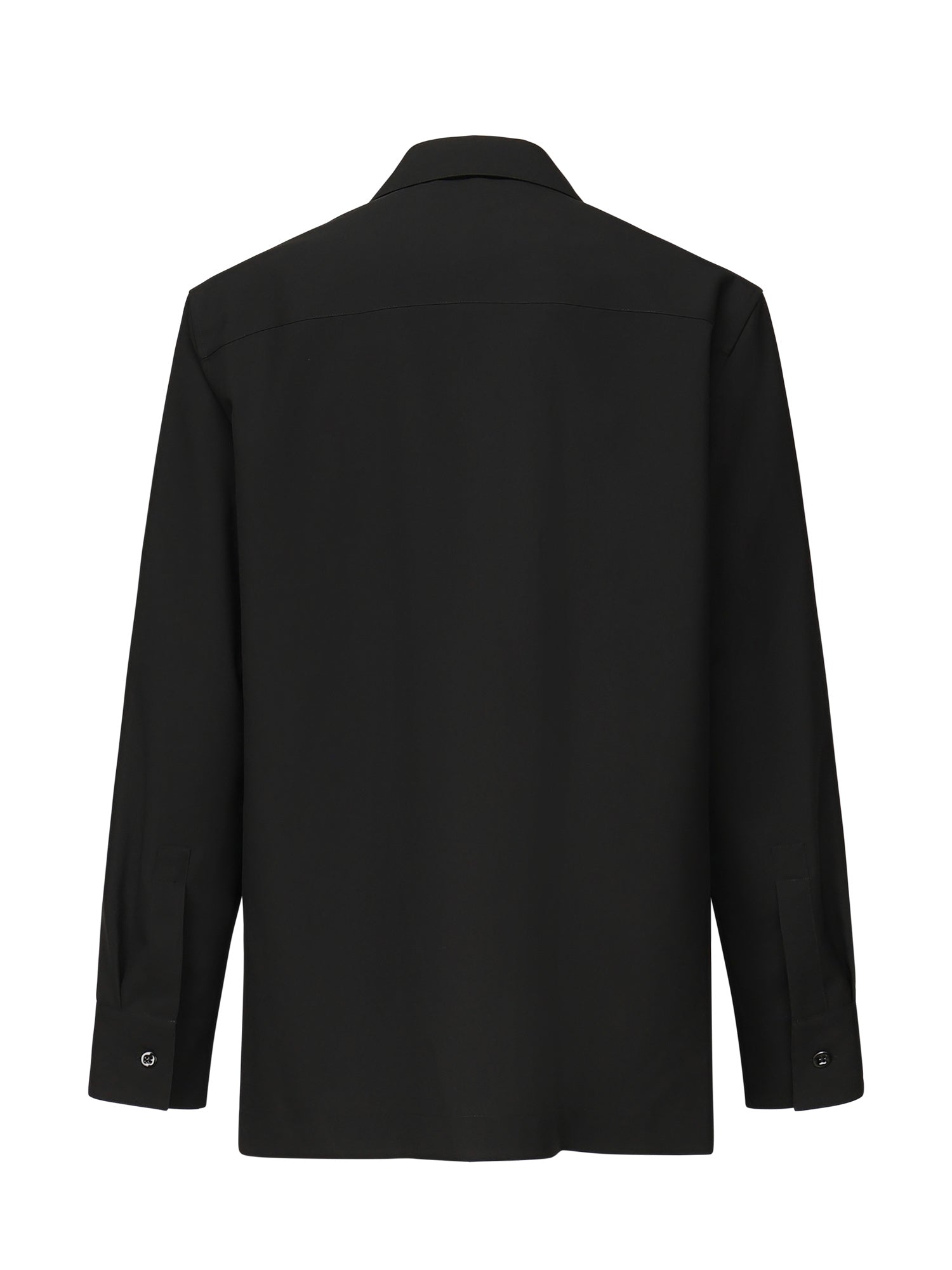Jil Sander Shirts Black Wool