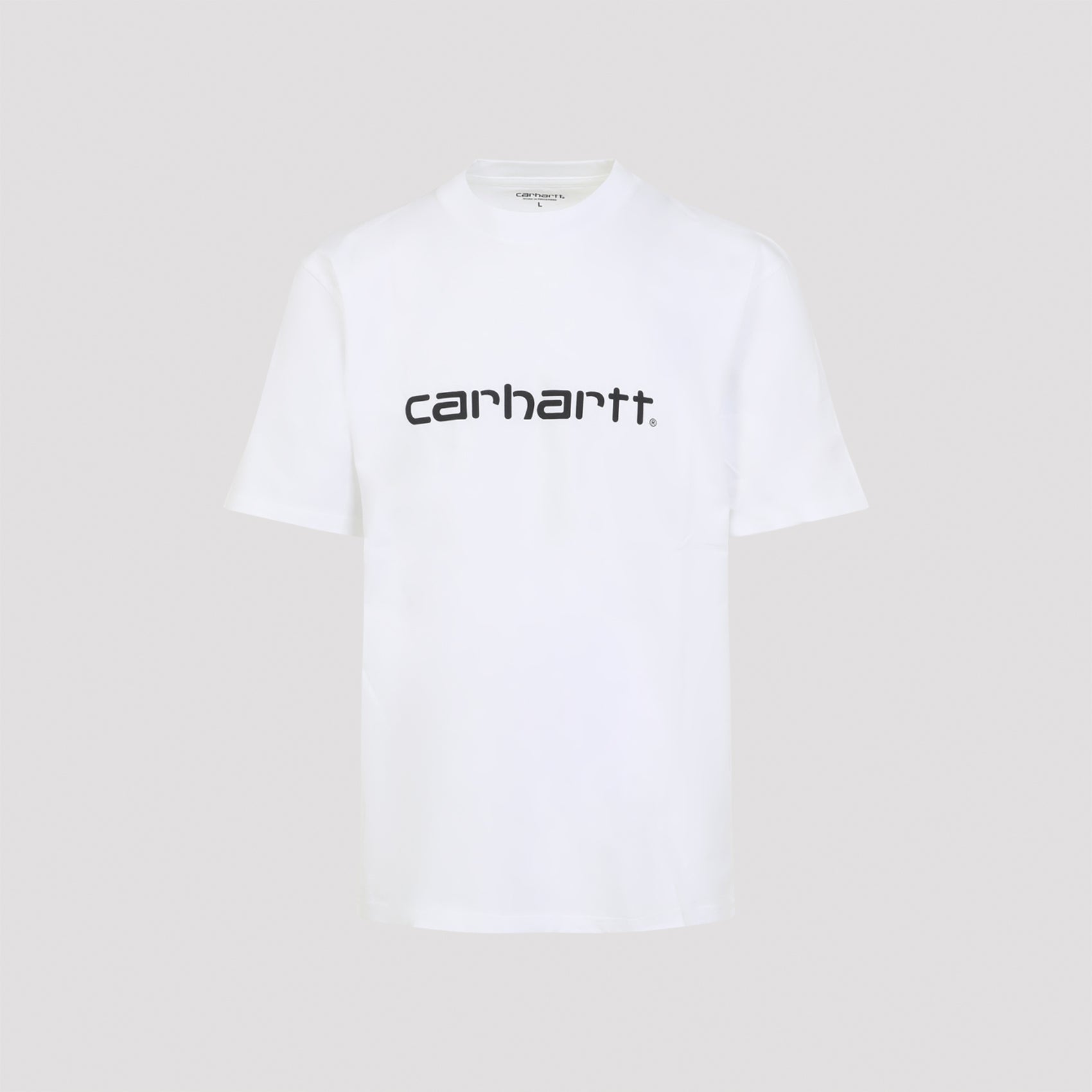 Script T-shirt White Cotton Tshirt