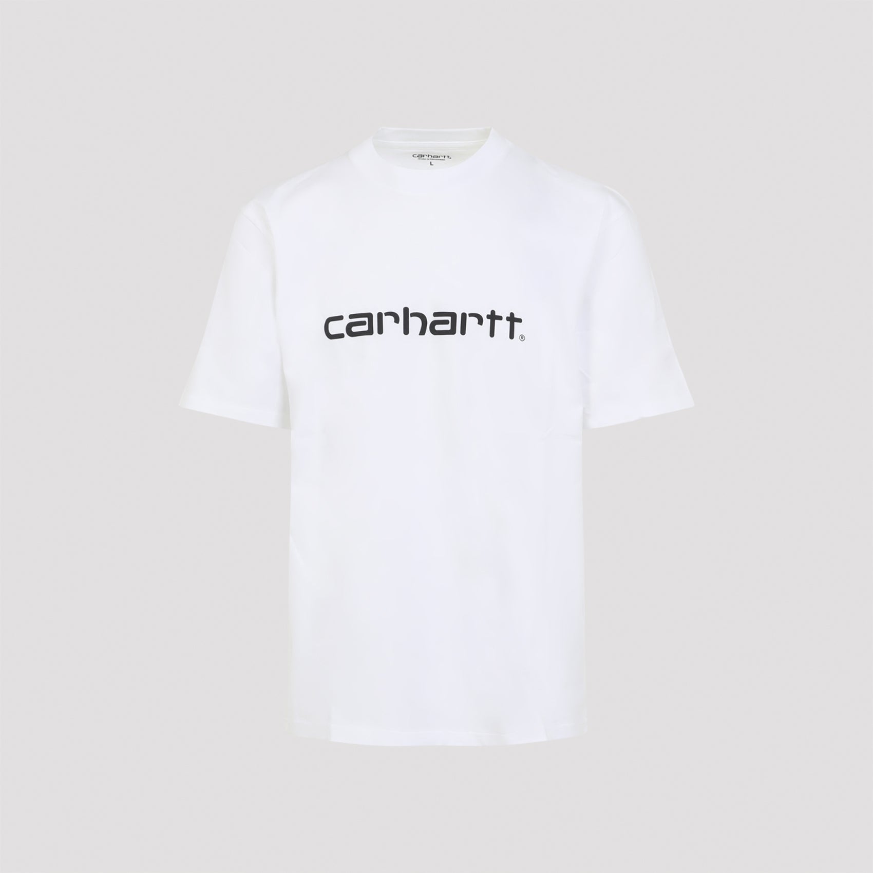 Script T-shirt White Cotton Tshirt