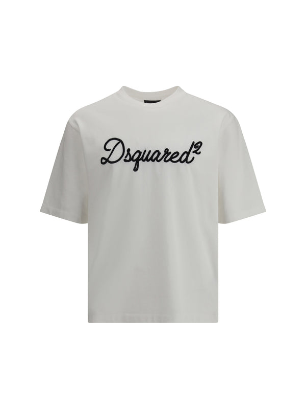 Dsquared2 100% Cotton t-shirt in white