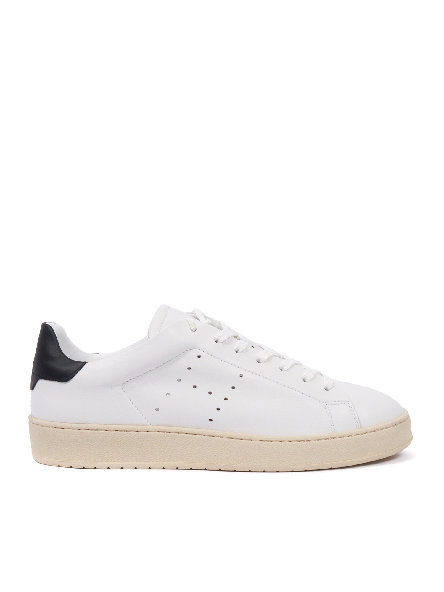 H672 H SNEAKERS White Calfskin Sole In Rubber