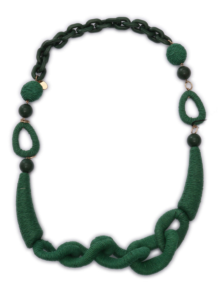 TEISMO Custom Jewellery Green Necklace