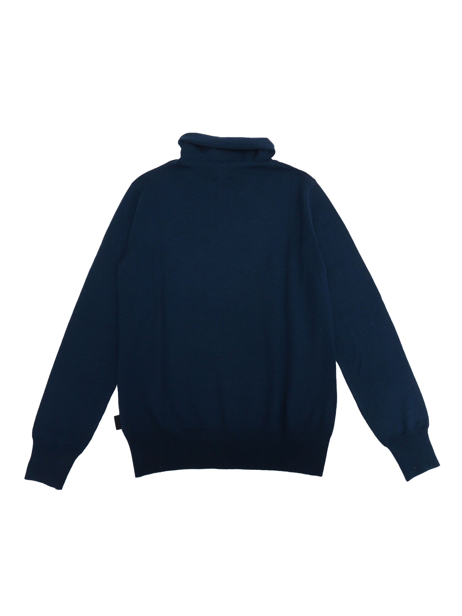 Sweater Blue Wool Crewneck