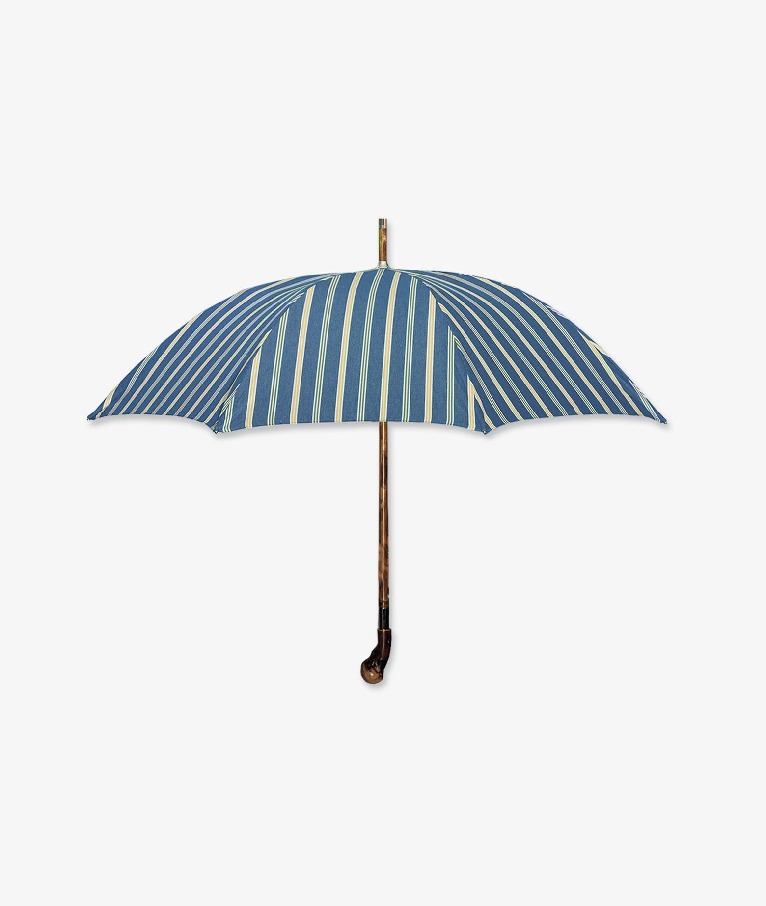 Umbrella Pic Nic Blue Chestnut Handle