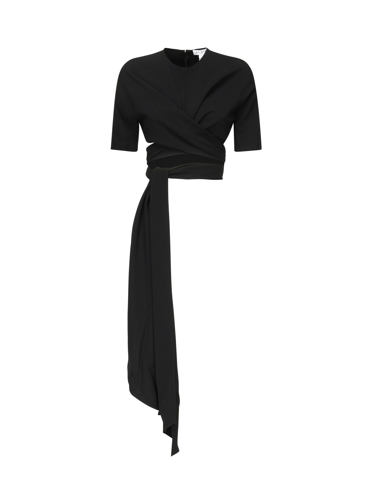 Alaia Top Black Acetate