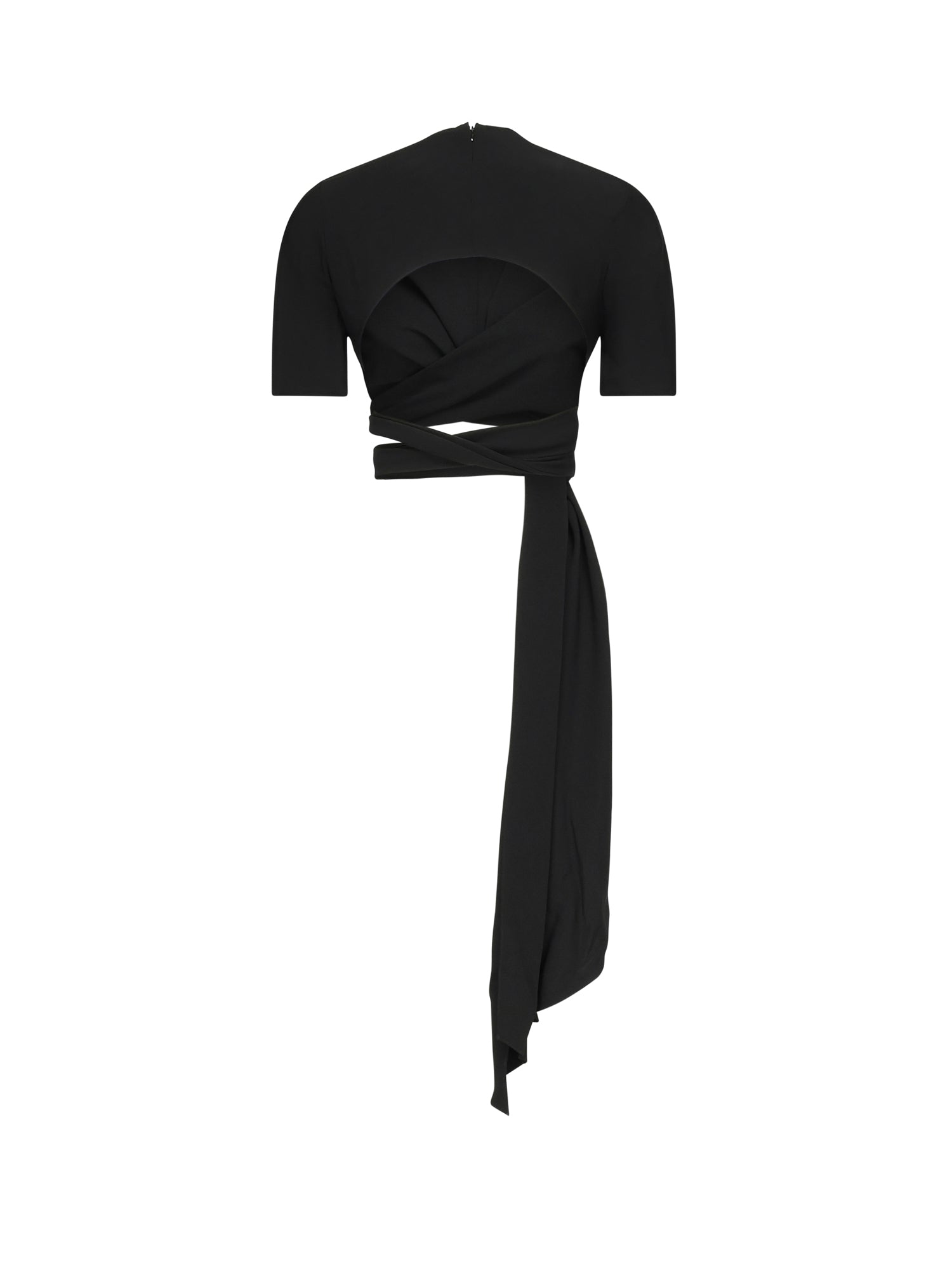 Alaia Top Black Acetate