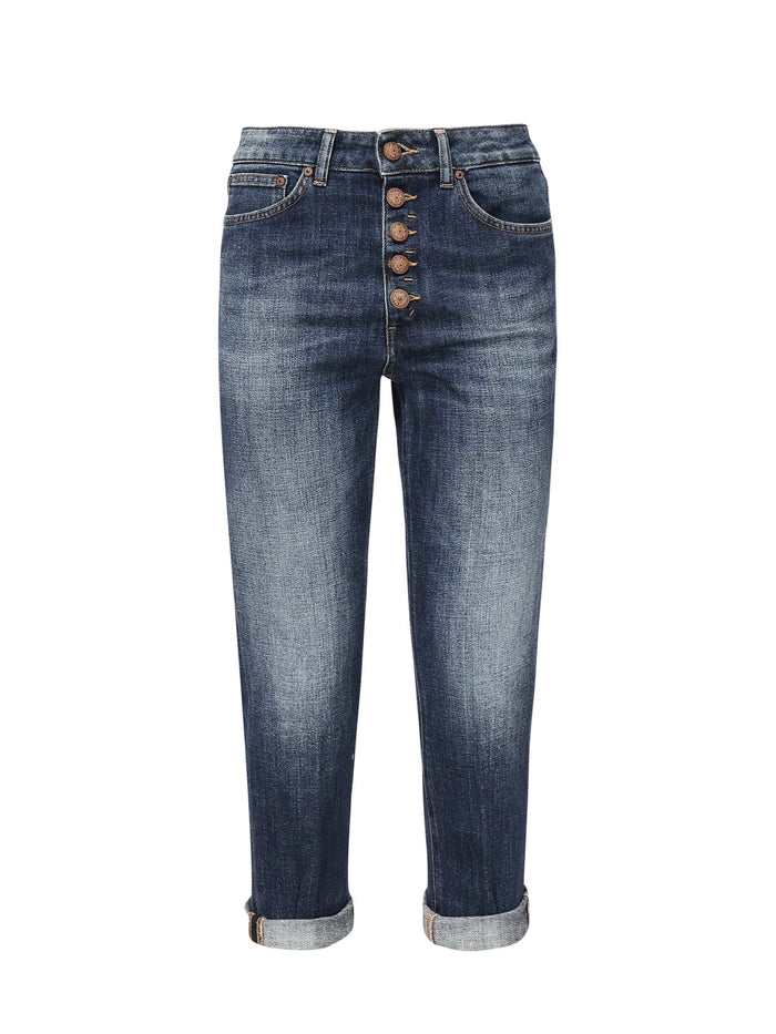 Dondup Rtw Blue Cotton