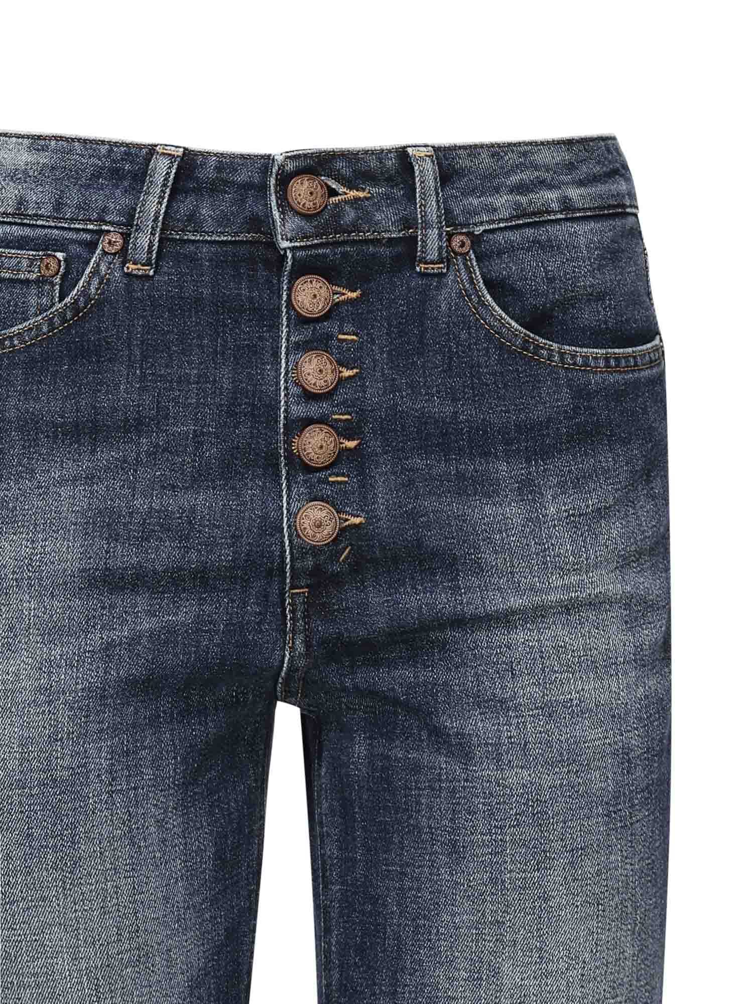 Dondup Rtw Blue Cotton
